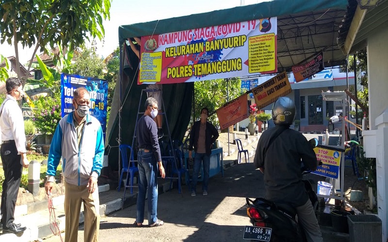 Sambut New Normal, Polda Jateng Bentuk 284 Kampung Siaga Covid-19