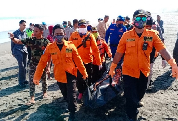 2 Pemuda Korban Getek Terbalik Ditemukan Tewas di Sungai Lukulo Kebumen