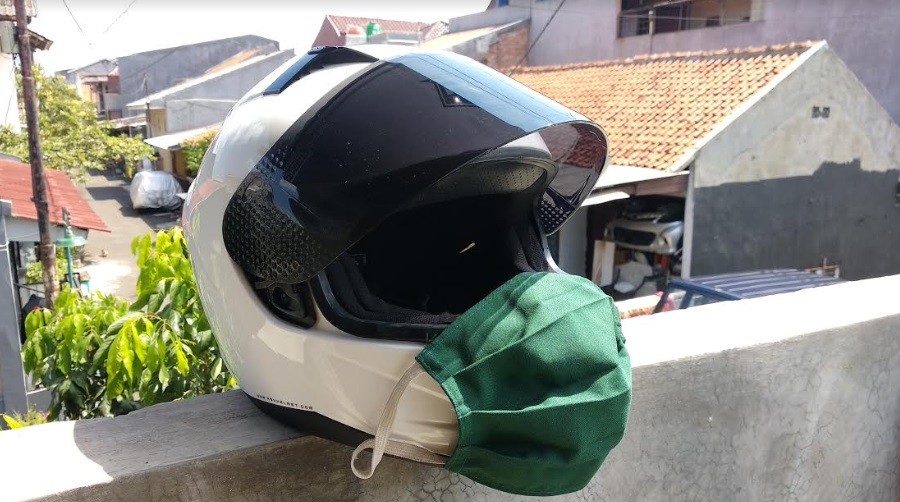Ingat, Memakai Masker dalam Helm Fullface Ternyata Berbahaya