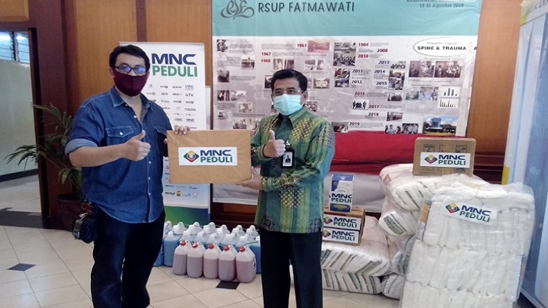 MNC Peduli Kembali Serahkan Bantuan untuk RSUP Fatmawati, RS Anna dan RSPI Sulianti Saroso