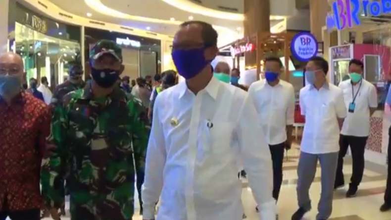 Wali Kota Palembang Kunjungi Mal yang Kembali Dibuka