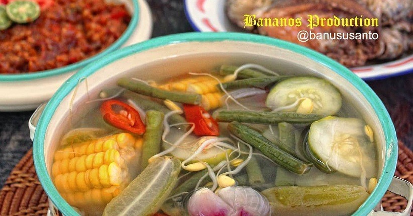 Jenuh Menu Santan, Enaknya Makan siang dengan Sayur Asam Bening dan Ikan Asin