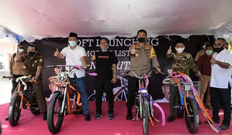 NTB Luncurkan Sepeda Motor Listrik Bernama NgebUTS