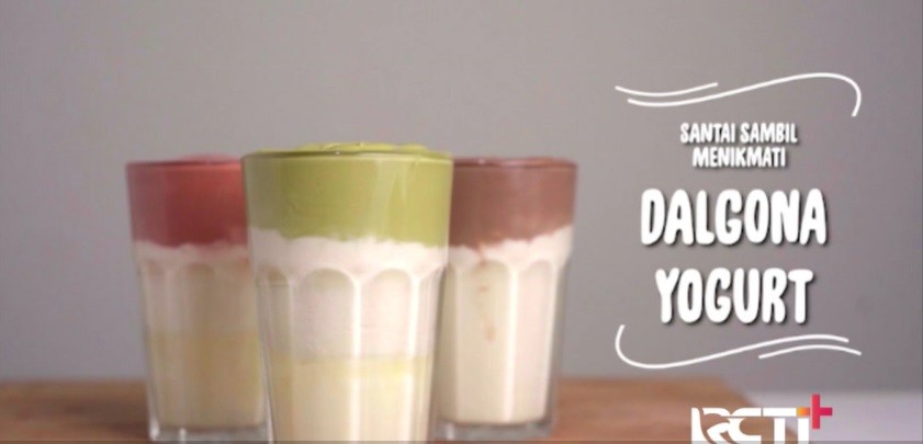 Segar dan Sehat, Begini Cara Bikin Dalgona Yoghurt di Rumah