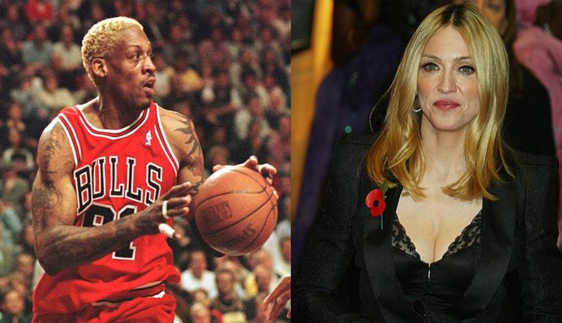 Dennis Rodman Pernah Dirayu Madonna untuk Berhubungan Intim