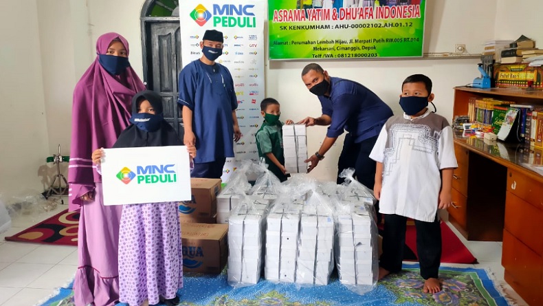 MNC Peduli Kembali Kirimkan Makan Siang untuk Panti Asuhan