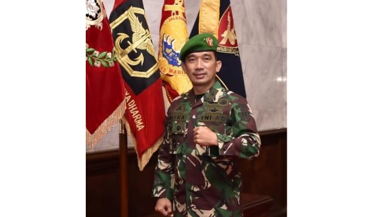 84 Perwira TNI Naik Pangkat, Kadispenad Nefra Firdaus Pecah Bintang