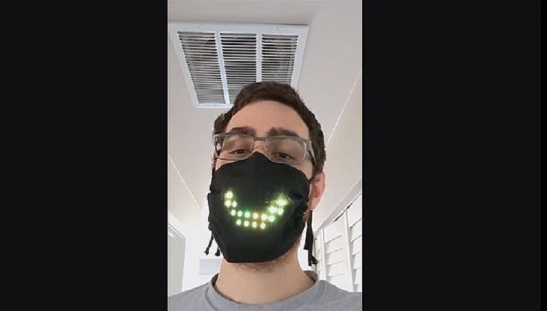 Programmer Komputer Bikin Masker yang Bisa Perlihatkan Pengguna Sedang Berbicara