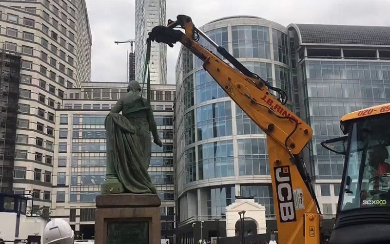 Dukung Gerakan Antirasial, Wali Kota London Bongkar Patung Tokoh Perbudakan Inggris