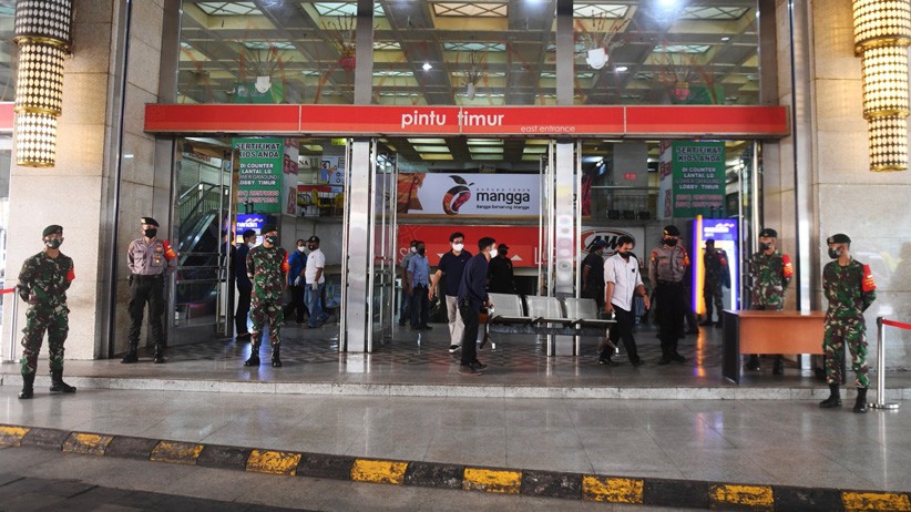 Ganjil Genap di Pasar Tradisional Mulai Diberlakukan