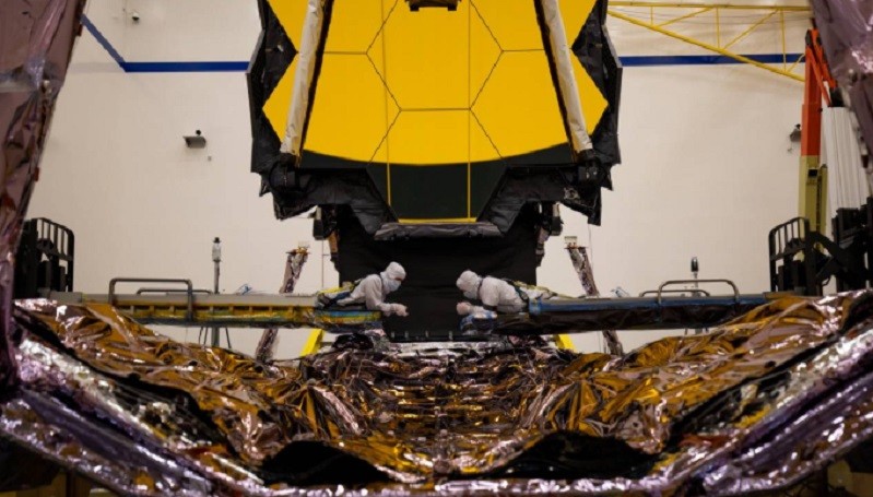 James Webb Space Telescope NASA Uji Bagian Terpenting