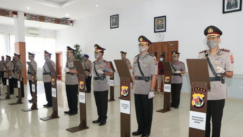 Ini 5 Nama-Nama Kapolres Baru di Papua
