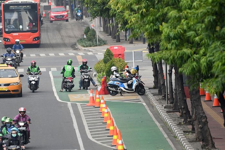 CFD Belum Dibuka, Dishub DKI Jakarta Siapkan Jalur Khusus Sepeda sebagai Pengganti