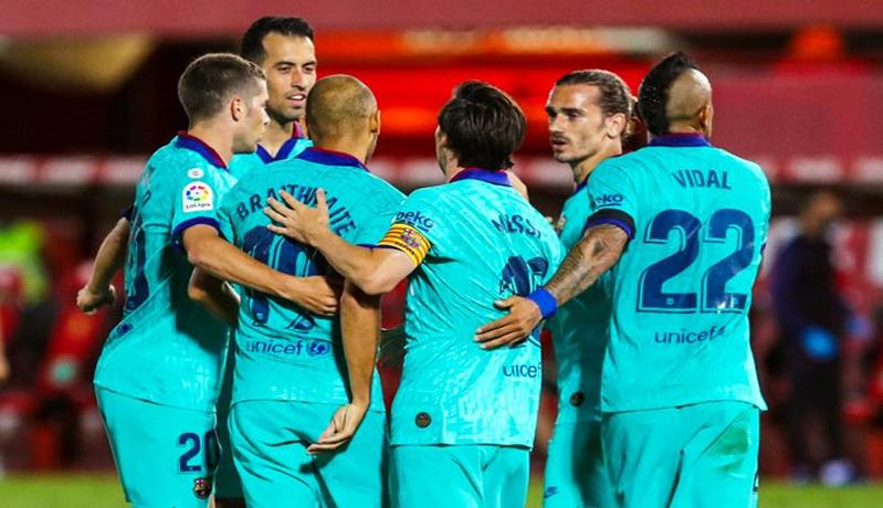 Barcelona Menang Telak Tanpa Kekuatan Penuh