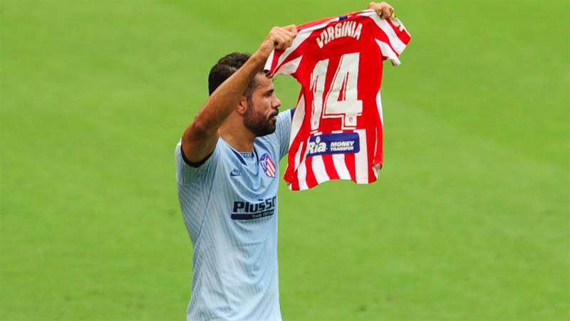 Diego Costa Persembahkan Golnya untuk Pemain Atletico Madrid Penderita Tumor