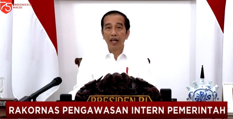 Minta Pencegahan Diperkuat, Jokowi: Jangan Sampai Pejabat Dibiarkan Terperosok