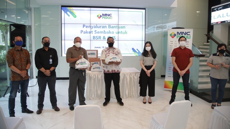 MNC Peduli Salurkan Bantuan Tahap 2 kepada PT GJS dan BSR Indonesia