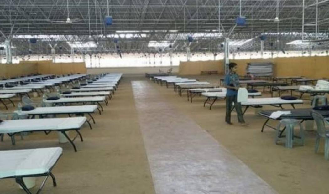 India Bangun Fasilitas Perawatan Darurat Pasien Covid-19 Terbesar di Dunia