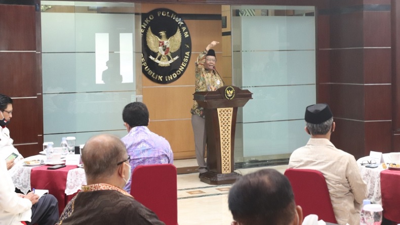 Bertemu Mahfud MD, Ormas Keagamaan Apresiasi Pemerintah Tunda Bahas RUU HIP