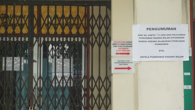 Pegawai Positif Covid-19, Puskesmas Padang Bulan Ditutup