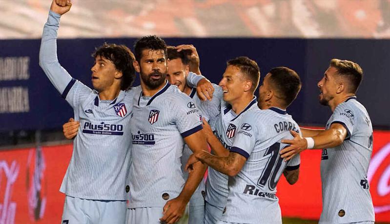 Atletico Madrid Pesta Gol di Markas Osasuna