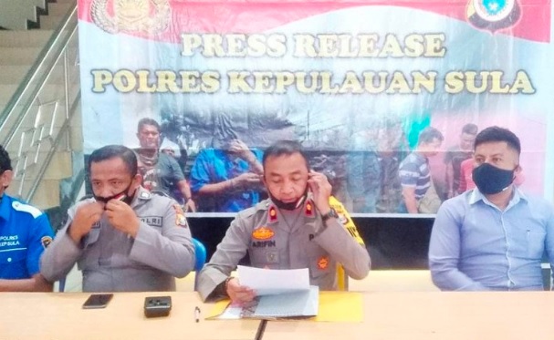 Ditegur Kapolda Malut, Polres Sula Hentikan Kasus Penghina Polisi