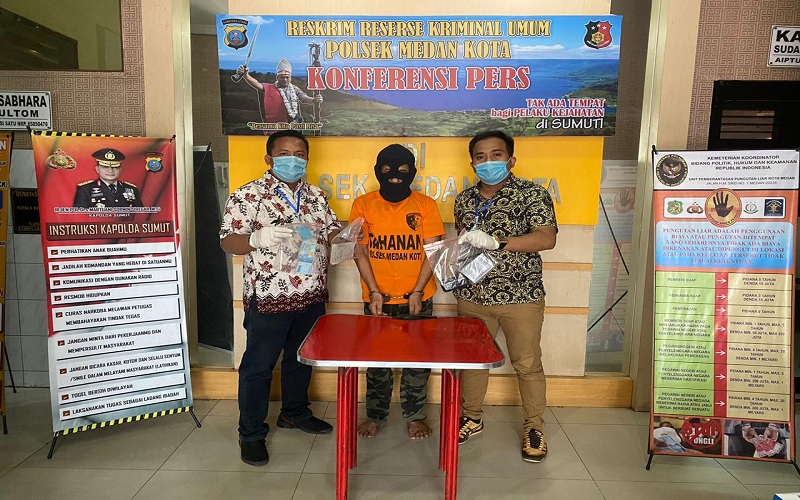 Jadi Bandar Togel, Tukang Jahit di Medan Ditangkap Polisi