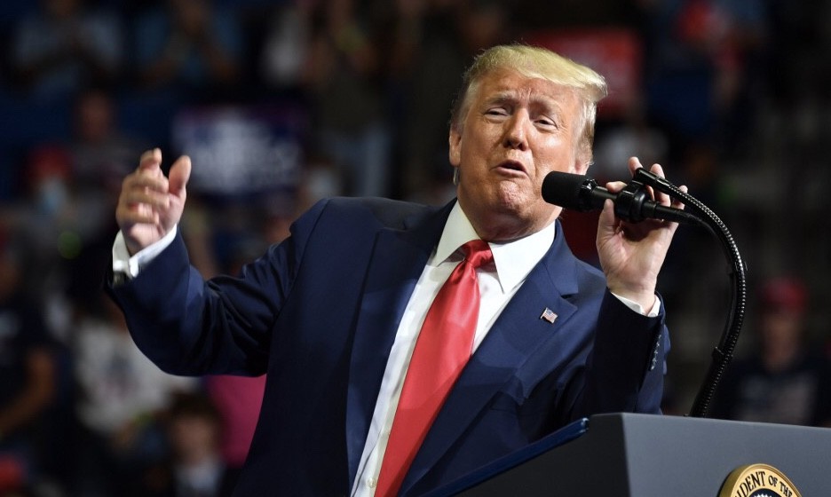 Donald Trump Sebut Joe Biden Boneka Kelompok Sayap Kiri