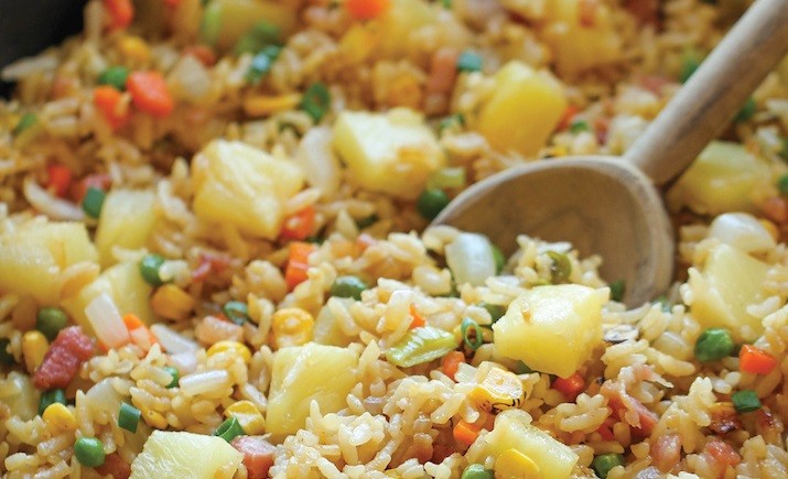 Resep Bikin Nasi Goreng Nanas, Rasanya Asam Gurih