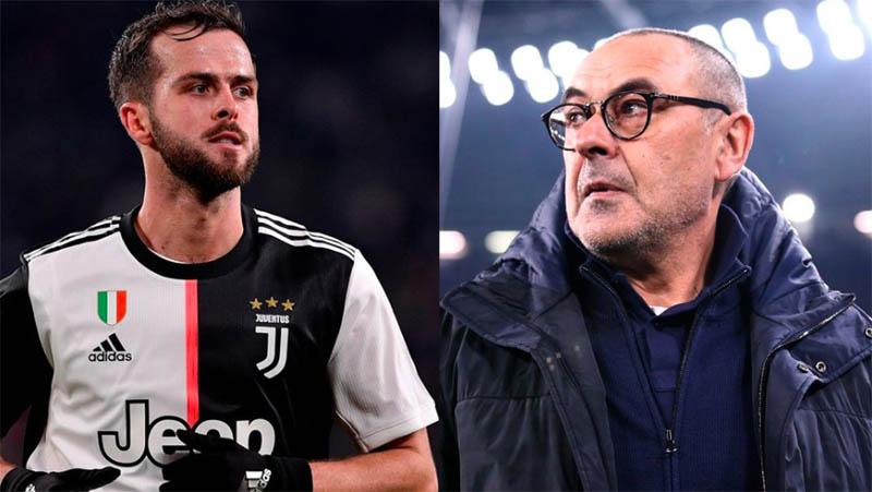 Juventus Pecah, Maurizio Sarri Ribut dengan Miralem Pjanic