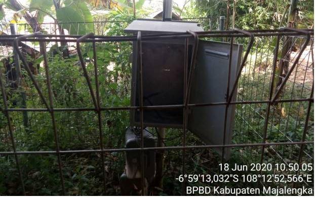 Baru Diperbaiki, Alat Deteksi Dini Pergerakan Tanah di Majalengka Dicuri