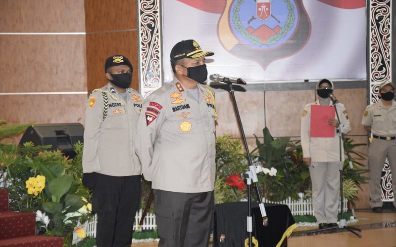 Kapolda Sumut Ajak Kepala Desa di Batubara Sosialisasikan Penerapan Normal Baru