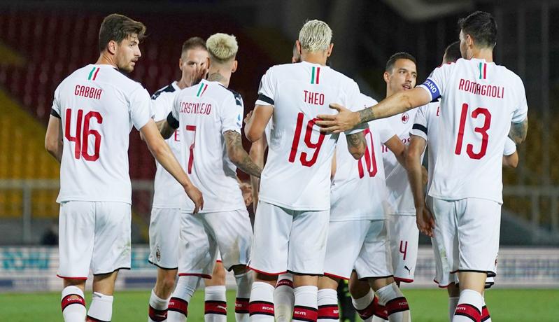 Tanpa Ibrahimovic, AC Milan Pesta Gol di Markas Lecce