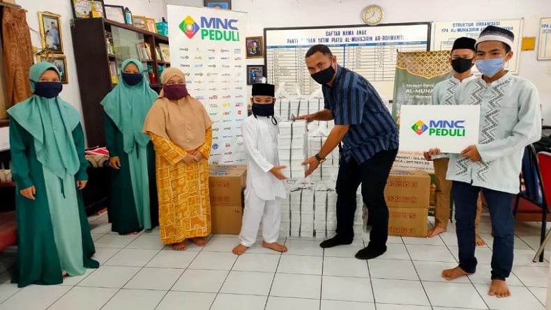 Bantu UMKM, MNC Peduli Pesan Makanan untuk Dibagikan kepada Panti Asuhan