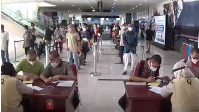 144 TKI Ilegal Dideportasi dari Malaysia dan Tiba di Bandara Kualanamu