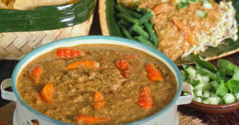 Kangen Masakan Kampung, Enaknya Bikin Sambal Tumpang Khas Kediri dari Tempe