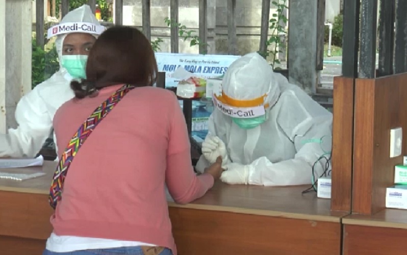 Ratusan ABK Penyeberangan Sanur-Nusa Penida Rapid Test, Hasilnya Nonreaktif