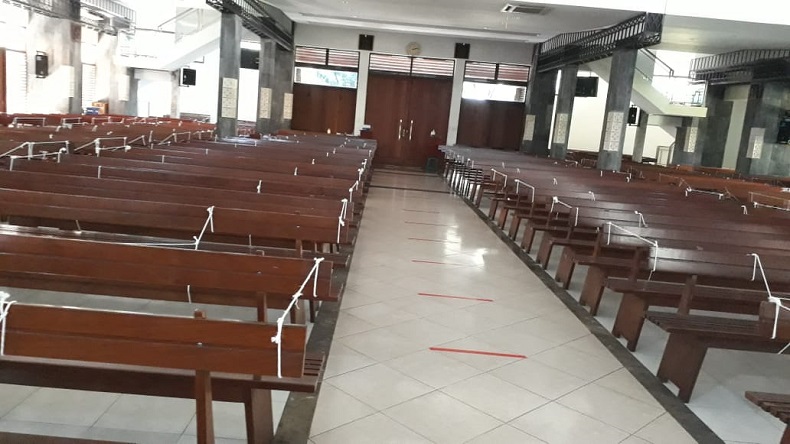 Keuskupan Agung Semarang Izinkan Gereja Gelar Ibadah Mulai 18 Juli 2020
