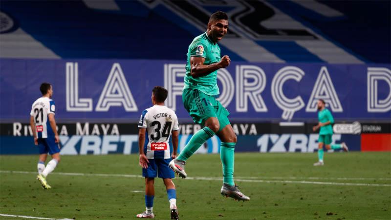 Gol Casemiro ke Gawang Espanyol Antar Real Madrid Kembali Naik Takhta