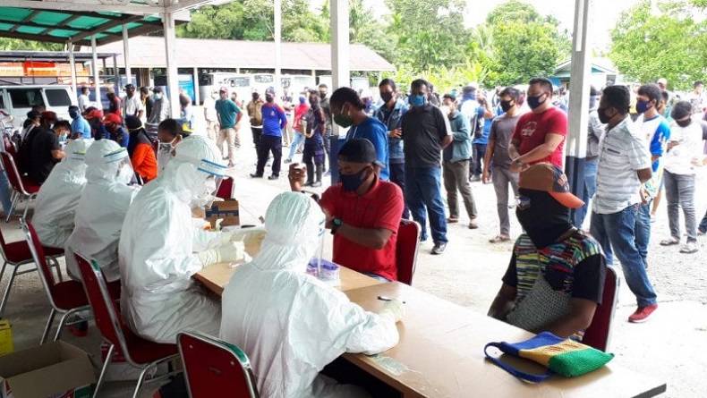Kasus Positif Menurun, Mimika Optimistis Segera lewati Pandemi Covid-19