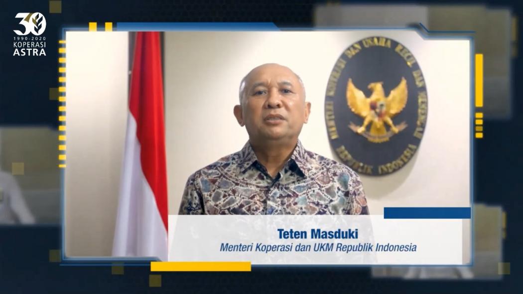 Sinergi KemenKopUKM Berbagi Sembako bagi Pelaku UMKM Terdampak Covid-19