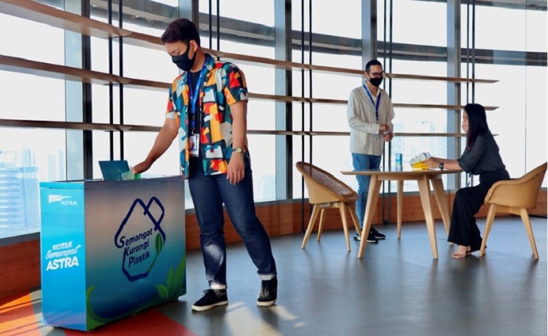 45 Perusahaaan Grup Astra Kampanyekan Gerakan Kurangi Plastik