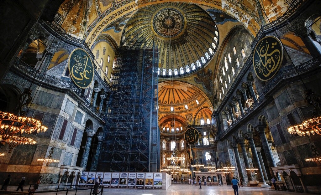 Bangunan Museum Bersejarah Turki Hagia Sophia Akan Dijadikan Masjid, Erdogan Mendukung