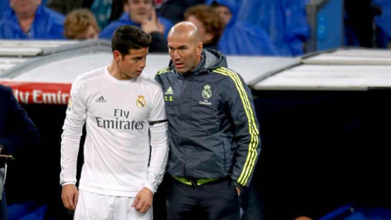 Jawab Keluhan James, Zidane: Saya Tak Marah, Dia Bicara yang Sebenarnya