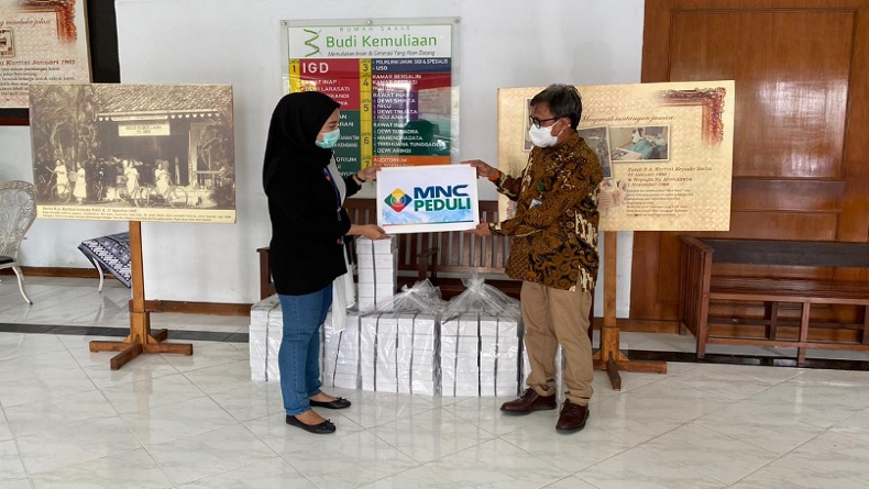 MNC Peduli dan Produser Pangan Asia Kirimkan Makanan kepada RS Budi Kemuliaan