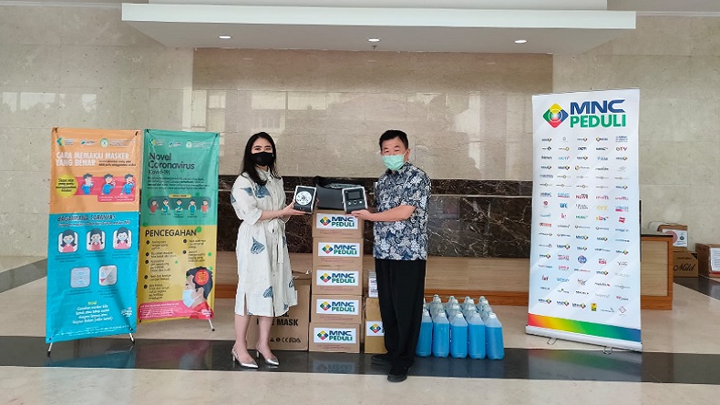 MNC Peduli Salurkan Bantuan Alat Kesehatan kepada RS Duren Sawit