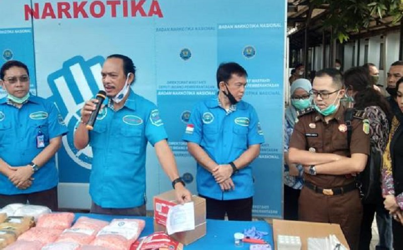 BNN Musnahkan 86 Kg Sabu dan 80.430 Pil Ekstasi Hasil Penangkapan selama Pandemi
