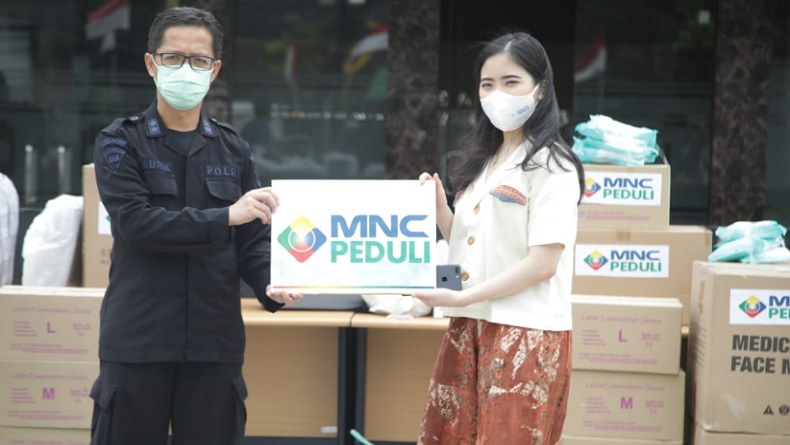 MNC Peduli Salurkan Bantuan Alkes kepada RS Bhayangkara Brimob