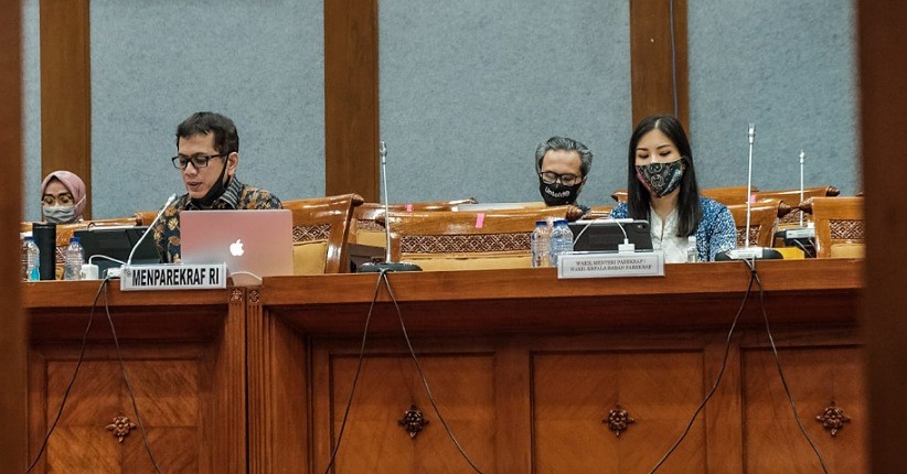 DPR Setujui Perubahan Anggaran Kemenparekraf 2020 Menjadi Rp3,3 Triliun