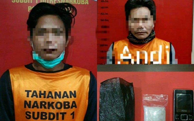 Sopir Taksi Online Diduga Kendalikan Jaringan Pengedar Narkoba di Banjarmasin